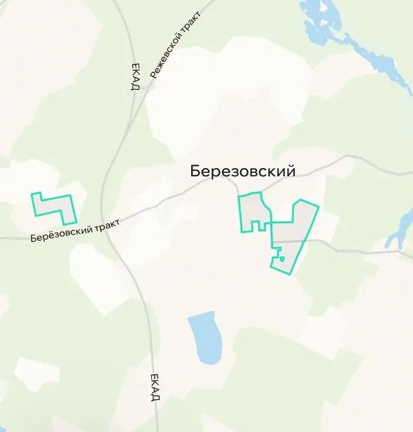 Зона покрытия Делимобиль в Березовском